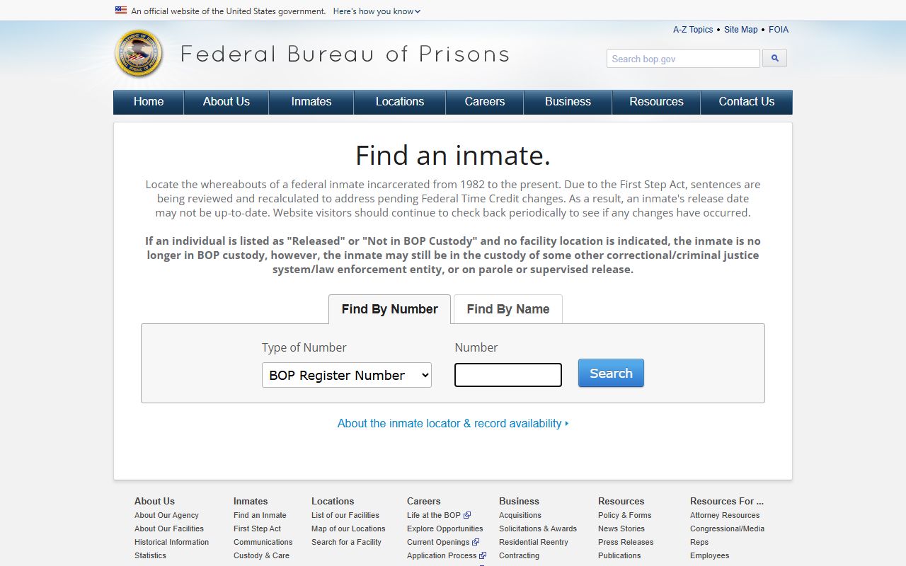 Tattnall County inmate records federal inmate locator