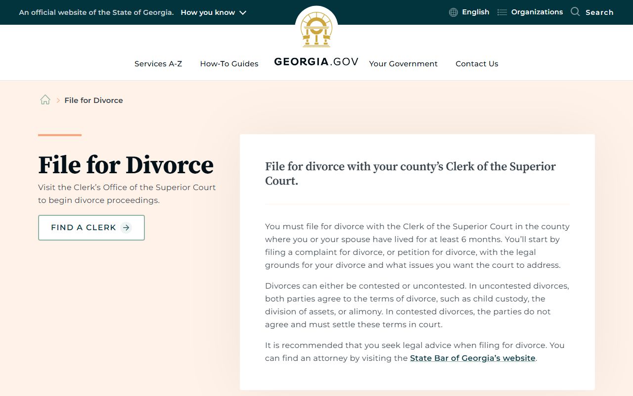 Tattnall County divorce records Georgia divorce filing overview