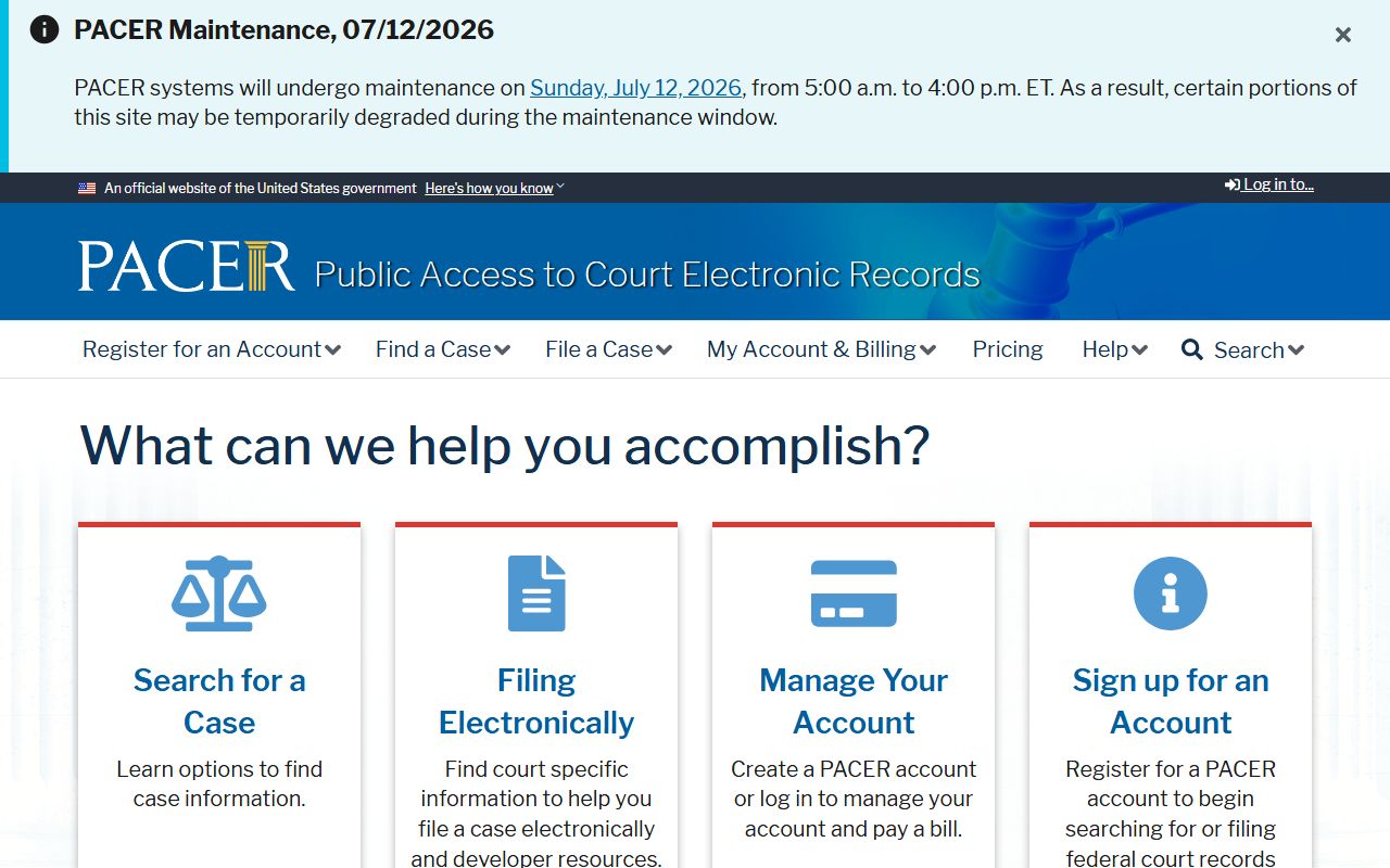 Tattnall County probate records PACER federal court reference